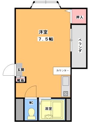 メリーコート  間取り