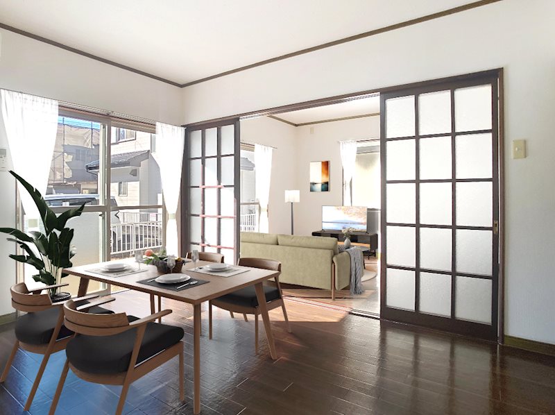 富塚貸家(5棟) リビング