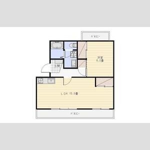 ラフォーレ向平 間取り図