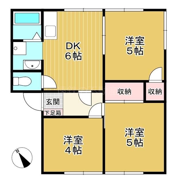 フレグランス佐鳴台 間取り図