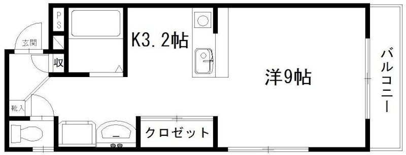 サンライフ鴨江 間取り図