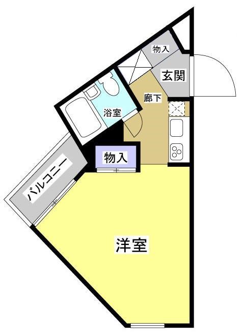 カーサ・ミラ浜松 間取り図