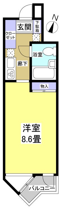 カーサ・ミラ浜松 間取り