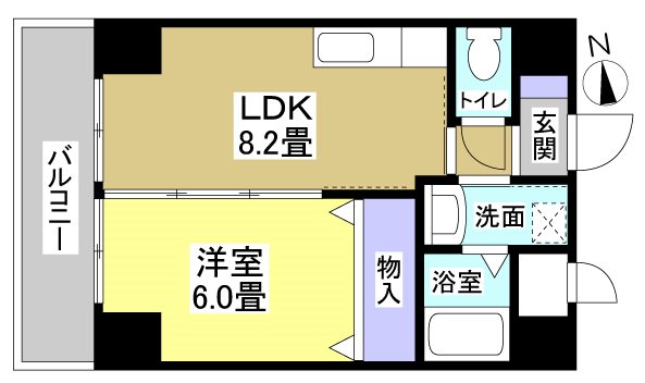 ソルトシティ浜松 間取り図