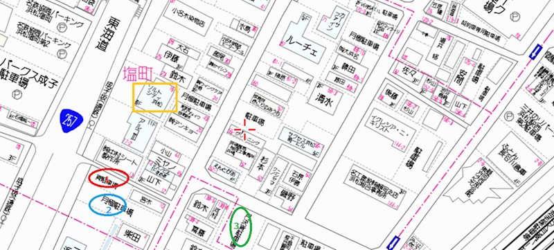 ソルトシティ浜松 駐車場