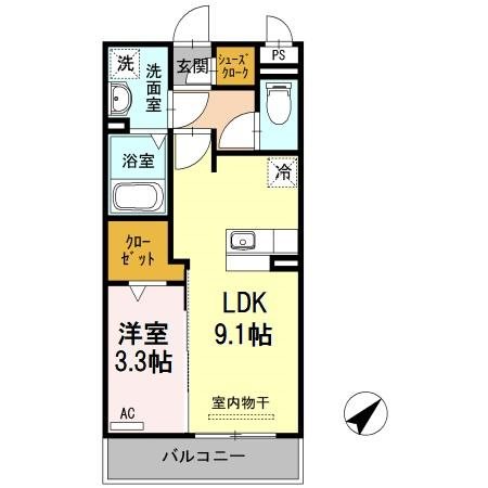 プリマテラッセ 間取り図