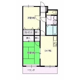 アーバンシティ上浅田 間取り図