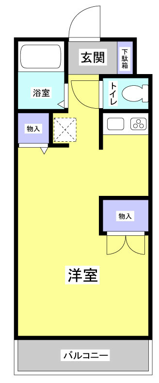 エスペランサ上島 間取り図