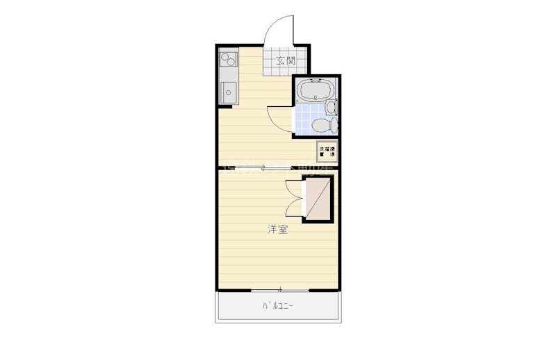 馬込川マンション 間取り図