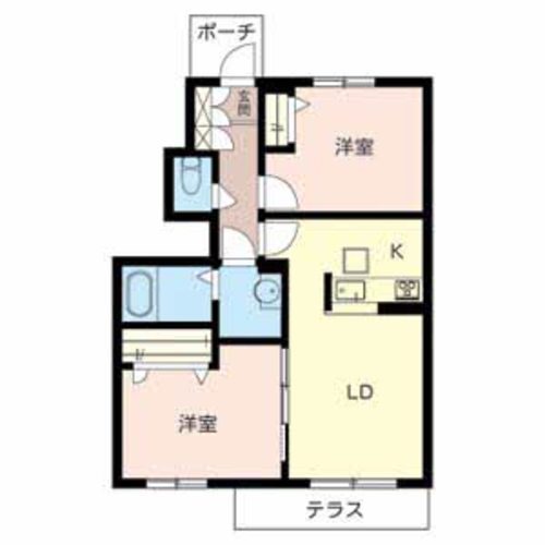 カンパニュラ 間取り図