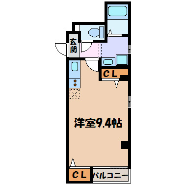 クレサス千種Ⅱ．ｍ 間取り図