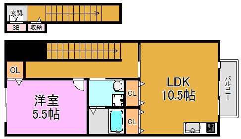 Y・Mコート長田 間取り図