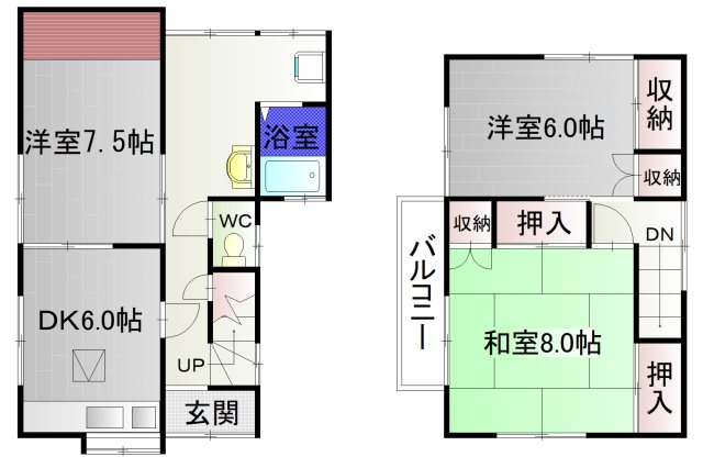 フォーアール佐野 間取り