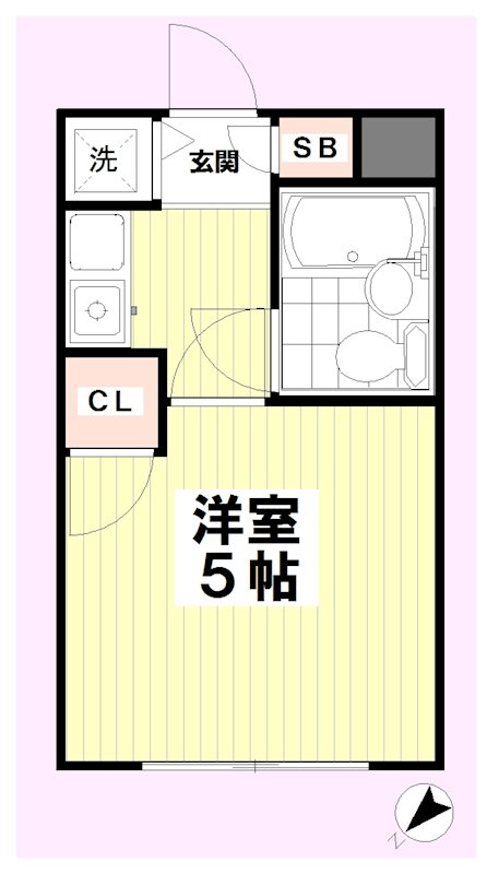 リバティヒルズ三軒茶屋 間取り図