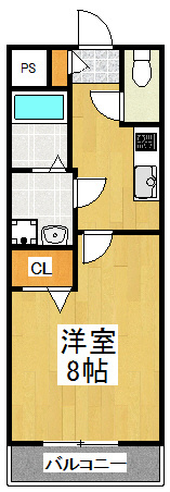 ベルメゾンKAWASAKI 間取り図