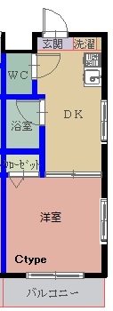 レコルテ千里山Ⅱ 間取り