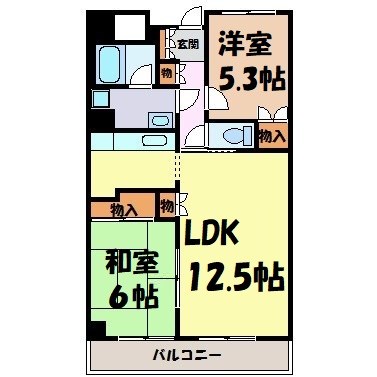 コンフォート車道 間取り図