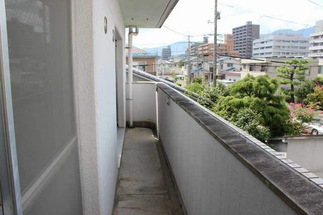 ディアコート海老園 ベランダ