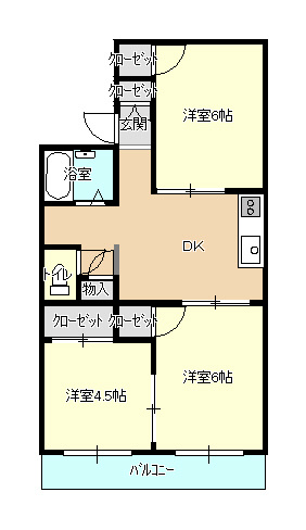 AKコーポ 間取り