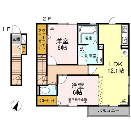 インペリアル 間取り図