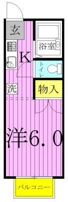 サンシティ東 103号室 間取り