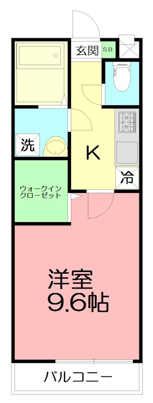 リブリ・chigasaki（リブリチガサキ） 101号室 間取り