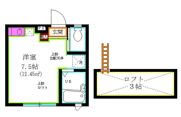 アルチザンＴA 間取り図