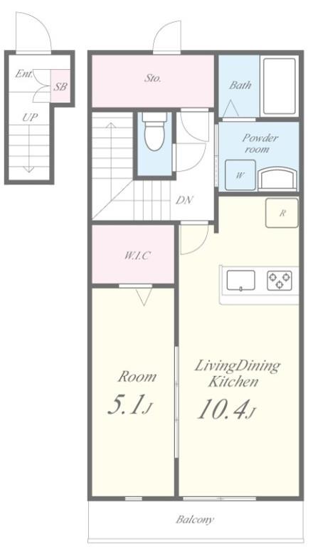 グランデージ雅 間取り図