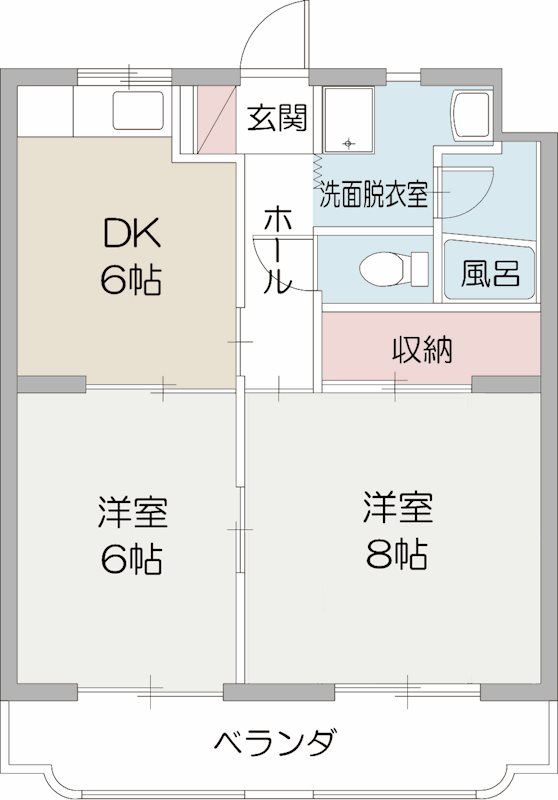 エレガントライフ2 間取り