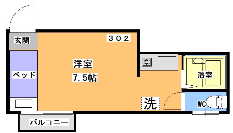 ベルハイム 間取り図