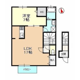 棒屋第五下池ハイツ 203号室 間取り