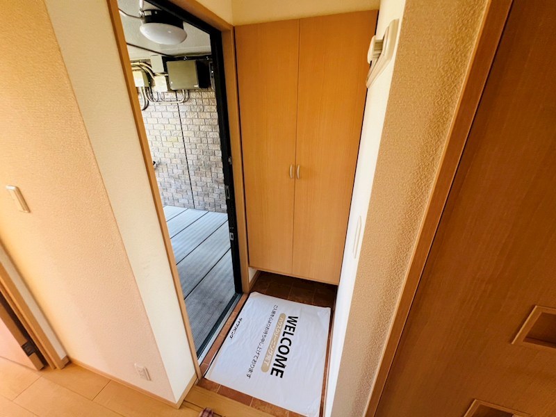 ハイムクレアールＡ 玄関