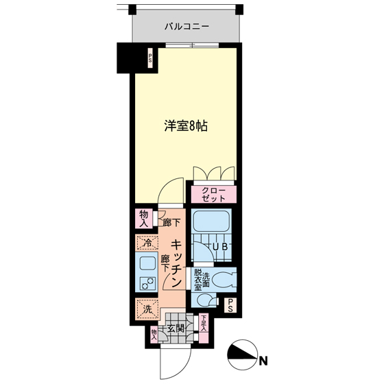 エスティメゾン赤羽 間取り