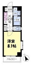 Flat豊岡通 間取り図