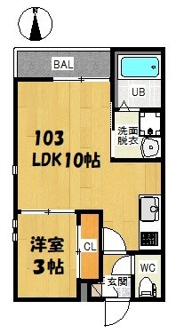 GRANDTIC MIZUKIRI 間取り図