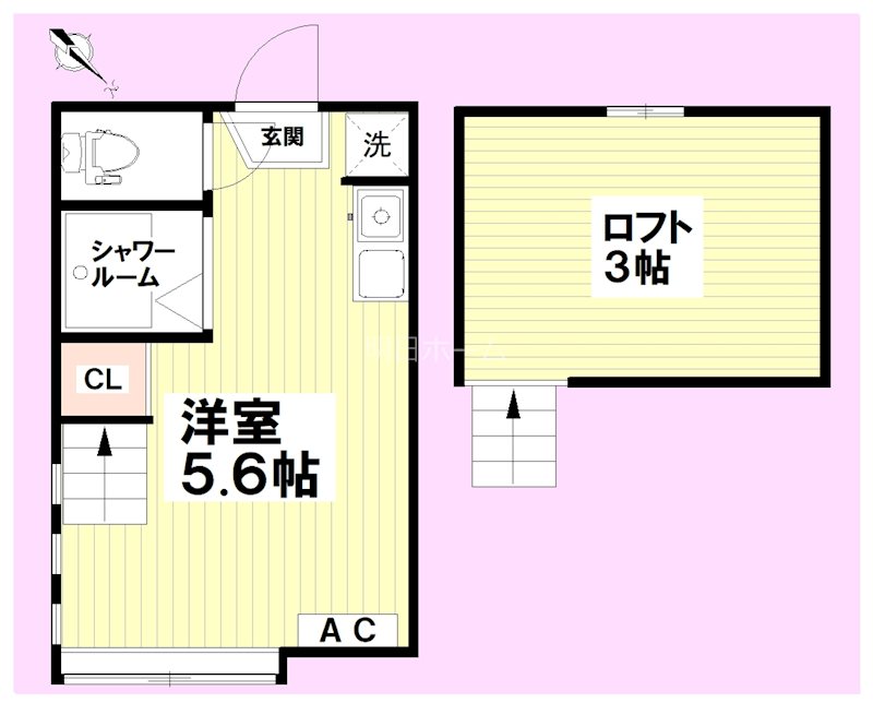 アーバンプレイス高円寺Ⅹ 203号室 間取り