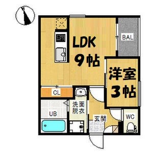 REGALEST浅間町 間取り図