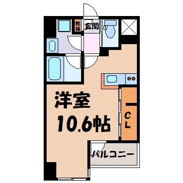 アビタシオン今池パルク 間取り図