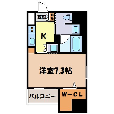 アビタシオン今池パルク 間取り図