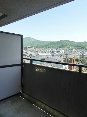 リバティ東大路 ベランダ