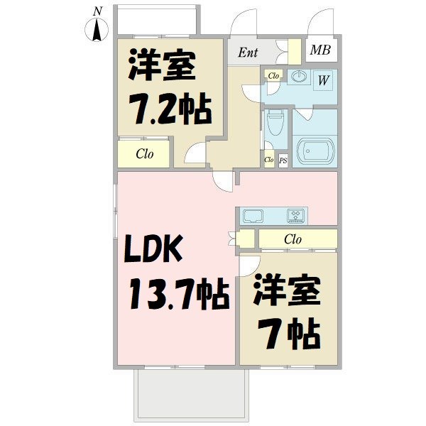覚王山グラシオン 間取り図