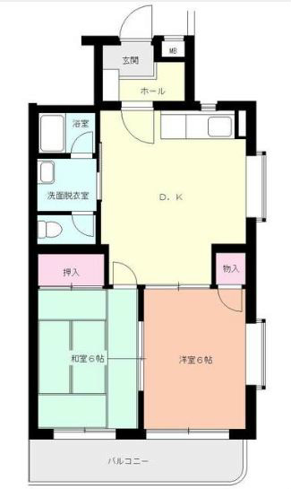 チェリーハイム2 101号室 間取り