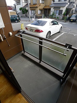 センチュリー大中 ベランダ