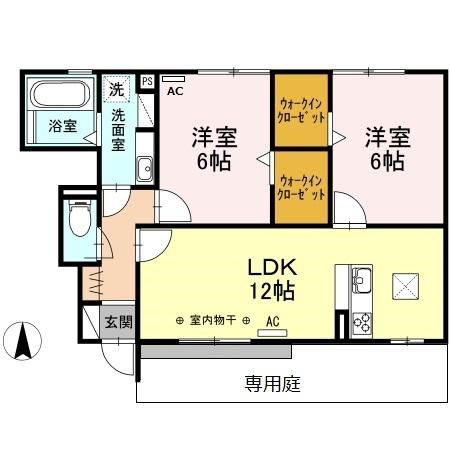 彩　Ａ 間取り図