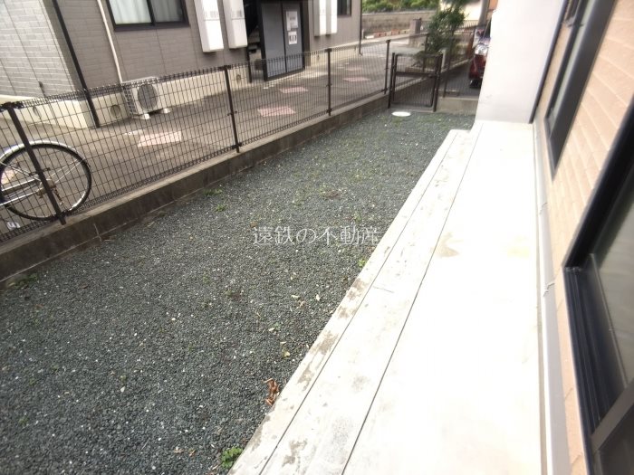 ブルーグラース ベランダ