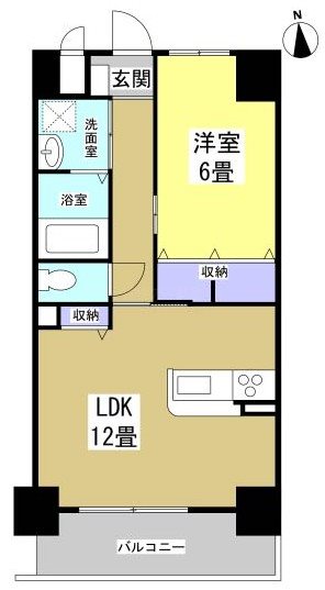ホワイトアパートメント 間取り図