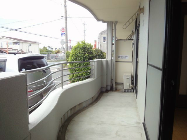 タウンソレイユ ベランダ