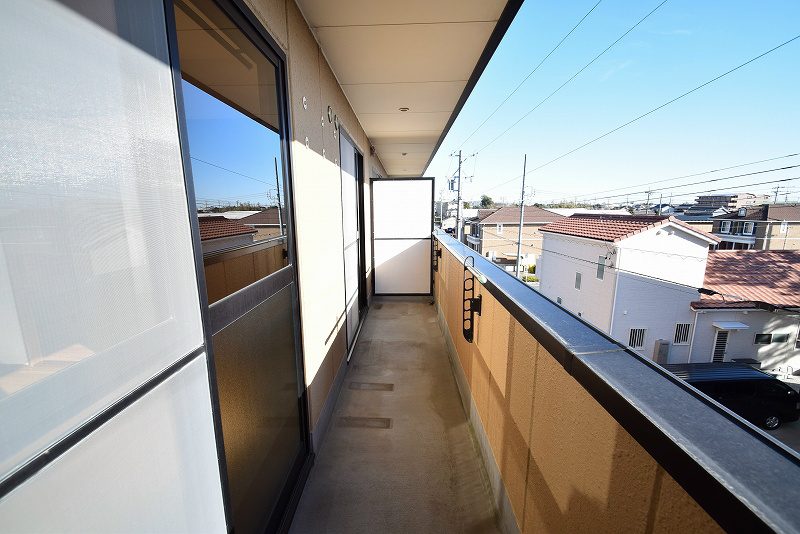 マンション紫雲Ｅ棟 ベランダ
