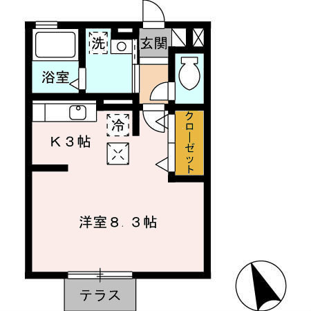 ミステル 間取り図
