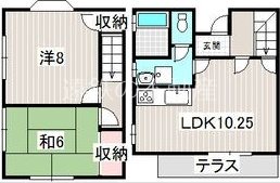 テラスハウス土屋 間取り